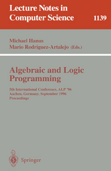 Algebraic and Logic Programming - 