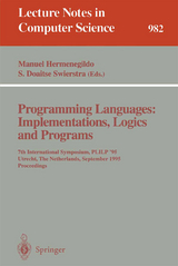 Programming Languages: Implementations, Logics and Programs - 