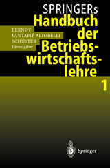 Springers Handbuch der Betriebswirtschaftslehre 1 - 