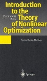 Introduction to the Theory of Nonlinear Optimization - Johannes Jahn