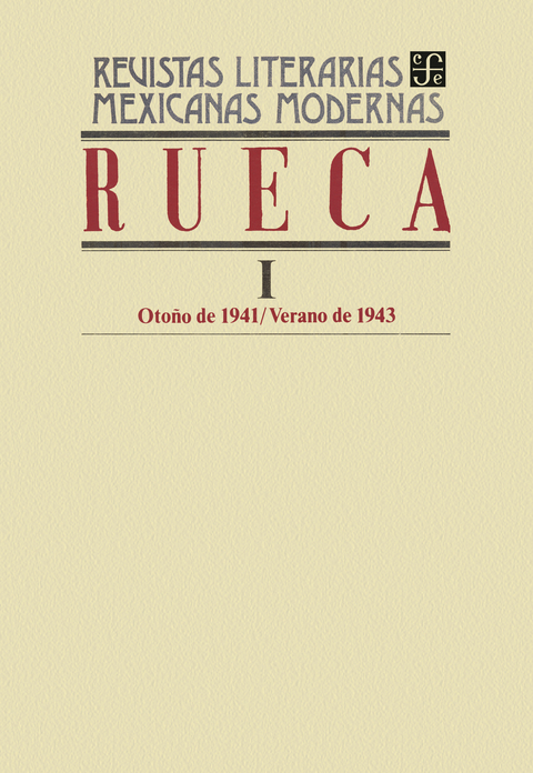 Rueca I, oto&ntilde;o de 1941-verano de 1943 - Varios Autores