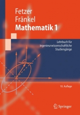 Mathematik 1 - Albert Fetzer, Heiner Fränkel