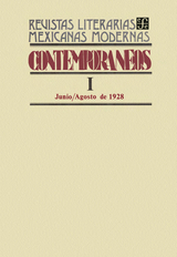 Contempor&aacute;neos I, junio-agosto de 1928 - Varios Autores