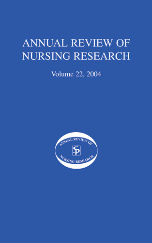 Annual Review of Nursing Research, Volume 22, 2004 - 