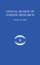 Annual Review Of Nursing Research, Volume 20, 2002 - 