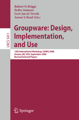 Groupware: Design, Implementation, and Use - 