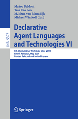 Declarative Agent Languages and Technologies VI - 