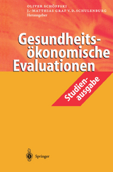 Gesundheits&ouml;konomische Evaluationen - 