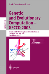 Genetic and Evolutionary Computation &mdash; GECCO 2003 - 