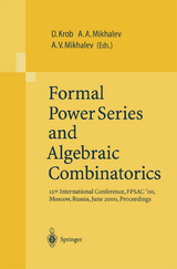 Formal Power Series and Algebraic Combinatorics - 