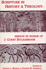 Scripture in History and Theology - 