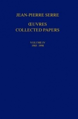 Oeuvres - Collected Papers - Jean P. Serre