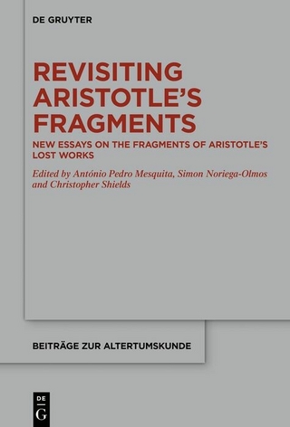 Revisiting Aristotle’s Fragments