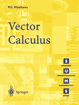 Vector Calculus - Paul C. Matthews