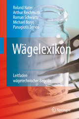 W&auml;gelexikon - Roland Nater, Arthur Reichmuth, Roman Schwartz, Michael Borys, Panagiotis Zervos