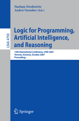 Logic for Programming, Artificial Intelligence, and Reasoning - 