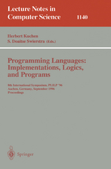 Programming Languages: Implementations, Logics, and Programs - 