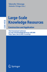 Large-Scale Knowledge Resources. Construction and Application - 
