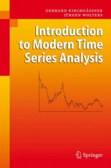 Introduction to Modern Time Series Analysis - Gebhard Kirchg&auml;ssner, J&uuml;rgen Wolters