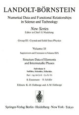 Ag-Al-Cd-S ... Cu-Te-Yb - B. Eisenmann, H. Sch&auml;fer