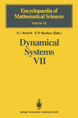 Dynamical Systems VII - 