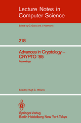 Advances in Cryptology - 