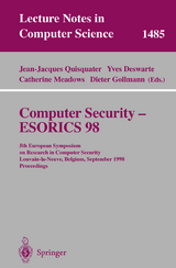 Computer Security - ESORICS 98 - 