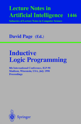 Inductive Logic Programming - 