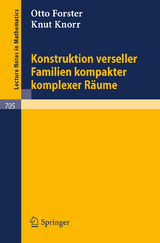 Konstruktion verseller Familien kompakter komplexer Räume - Otto Forster, Knut Knorr