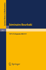 S&eacute;minaire Bourbaki - N. Bourbaki