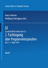 GI - 3. Fachtagung &uuml;ber Programmiersprachen - 