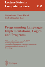 Programming Languages: Implementations, Logics, and Programs - 