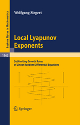 Local Lyapunov Exponents - Wolfgang Siegert