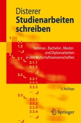 Studienarbeiten schreiben - Georg Disterer