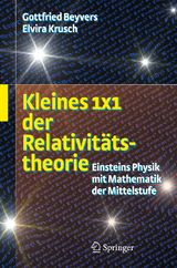 Kleines 1x1 der Relativit&auml;tstheorie - Gottfried Beyvers, Elvira Rosenbaum