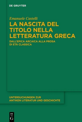 La nascita del titolo nella letteratura greca