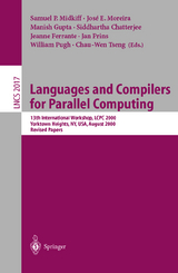 Languages and Compilers for Parallel Computing - 