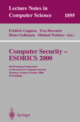 Computer Security - ESORICS 2000 - 