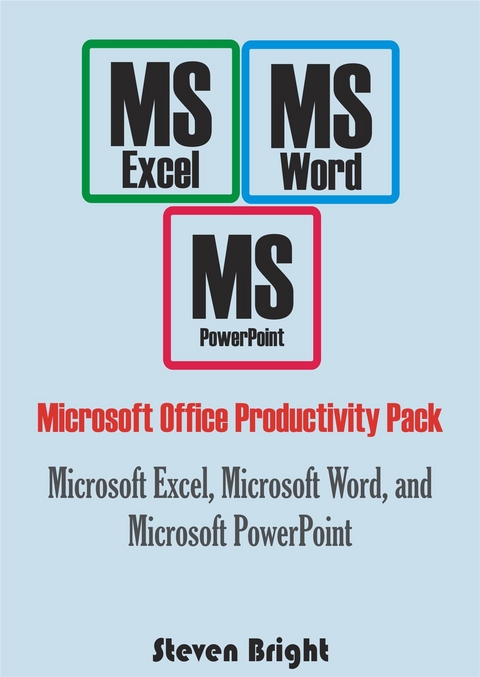Microsoft Office Productivity Pack - Steven Bright