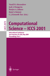 Computational Science &mdash; ICCS 2001 - 