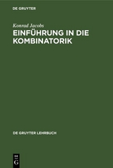 Einführung in die Kombinatorik - Konrad Jacobs