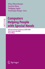 Computers Helping People with Special Needs - 