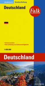 Falk L&auml;nderkarte Deutschland 1:650 000