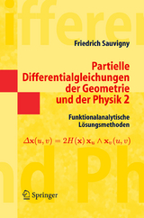 Partielle Differentialgleichungen der Geometrie und der Physik 2 - Friedrich Sauvigny