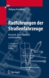 Radf&uuml;hrungen der Stra&szlig;enfahrzeuge - Wolfgang Matschinsky