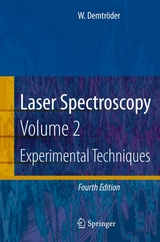Laser Spectroscopy - Wolfgang Demtr&ouml;der