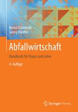 Abfallwirtschaft - Bernd Bilitewski, Georg H&auml;rdtle