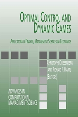 Optimal Control and Dynamic Games - 