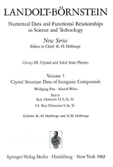 Key Elements: S, Se, Te / Schl&uuml;sselelemente: S, Se, Te - W. Pies, A. Weiss