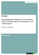 Besch&auml;ftigungsverh&auml;ltnisse in der Sozialen Arbeit. Ver&auml;nderungen f&uuml;r Arbeitgeber und Arbeitnehmer